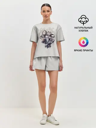 Женская пижама с шортами / AC/DC