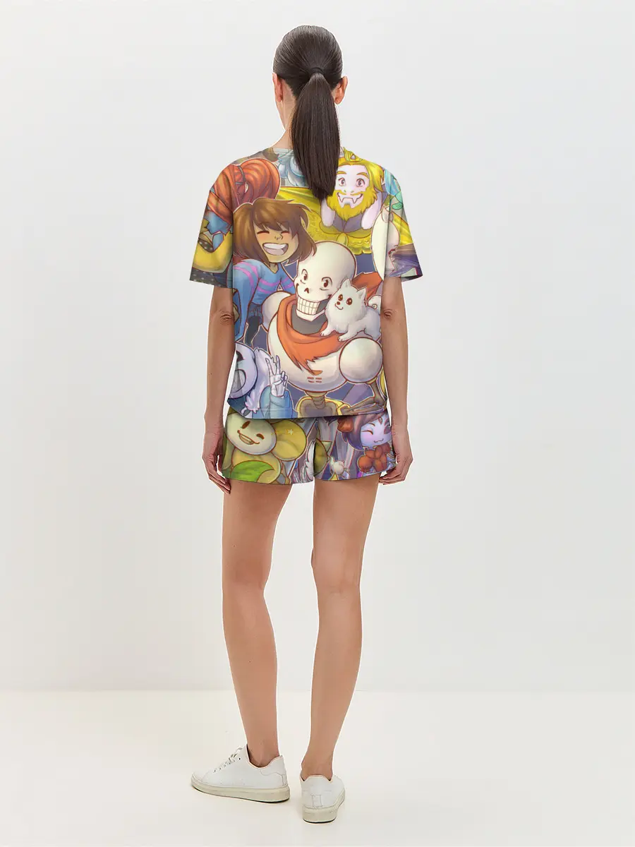 Женская пижама с шортами / UNDERTALE