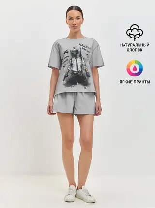 Женская пижама с шортами / PUBG