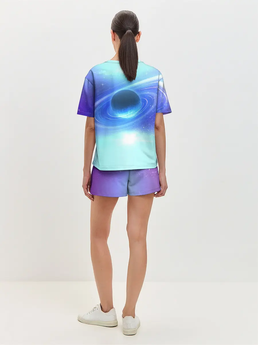 Женская пижама с шортами / Соник