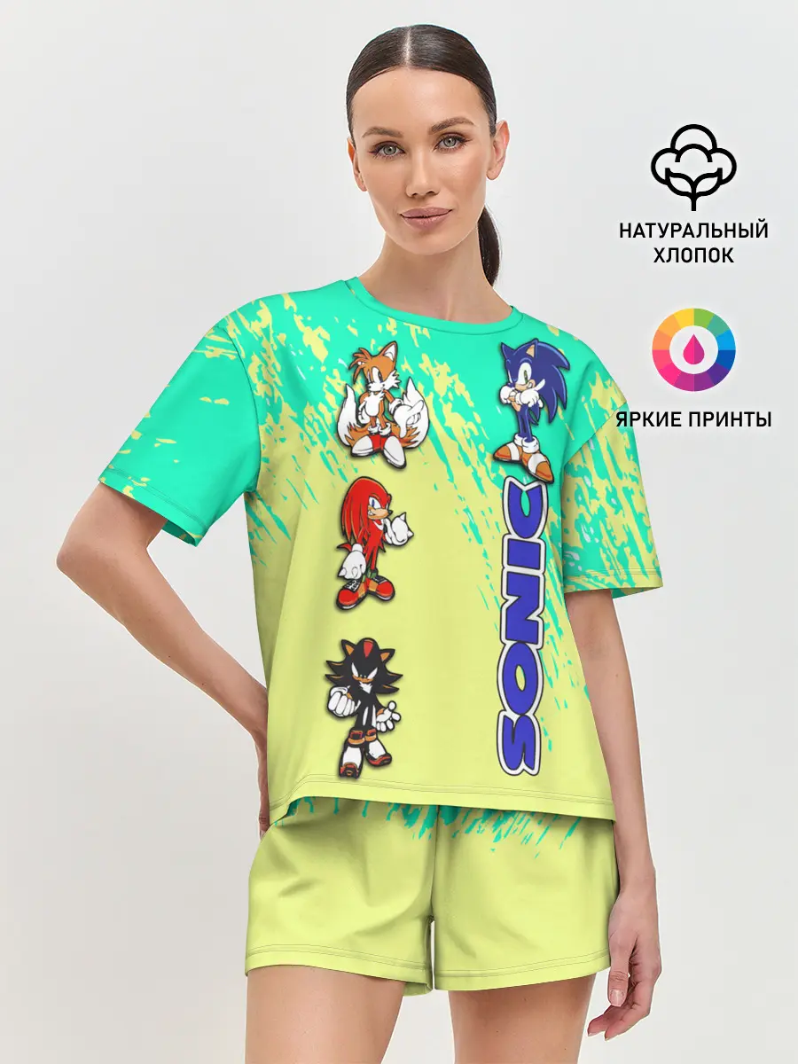 Женская пижама с шортами / sonik