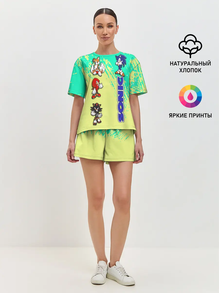 Женская пижама с шортами / sonik