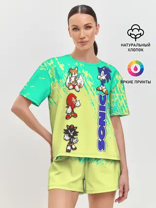 Женская пижама с шортами / sonik