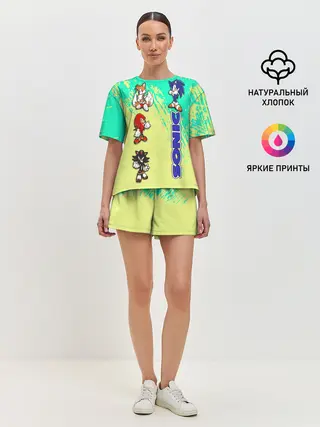 Женская пижама с шортами / sonik