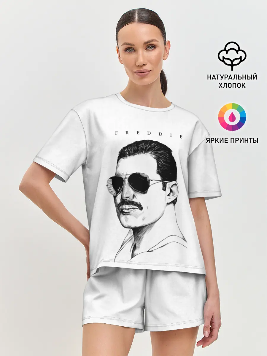 Женская пижама с шортами / Queen