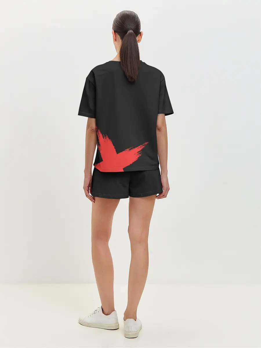 Женская пижама с шортами / Punk-rock