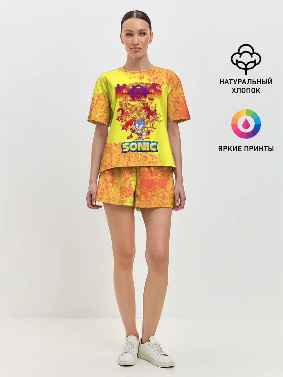 Женская пижама с шортами / sonik