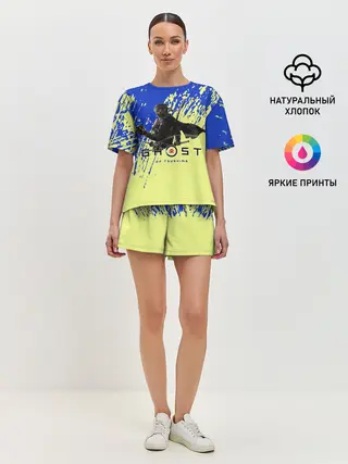 Женская пижама с шортами / Ghost of Tsushima