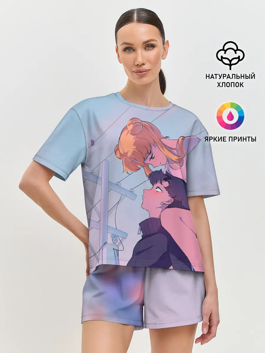 Женская пижама с шортами / SAILOR MOON