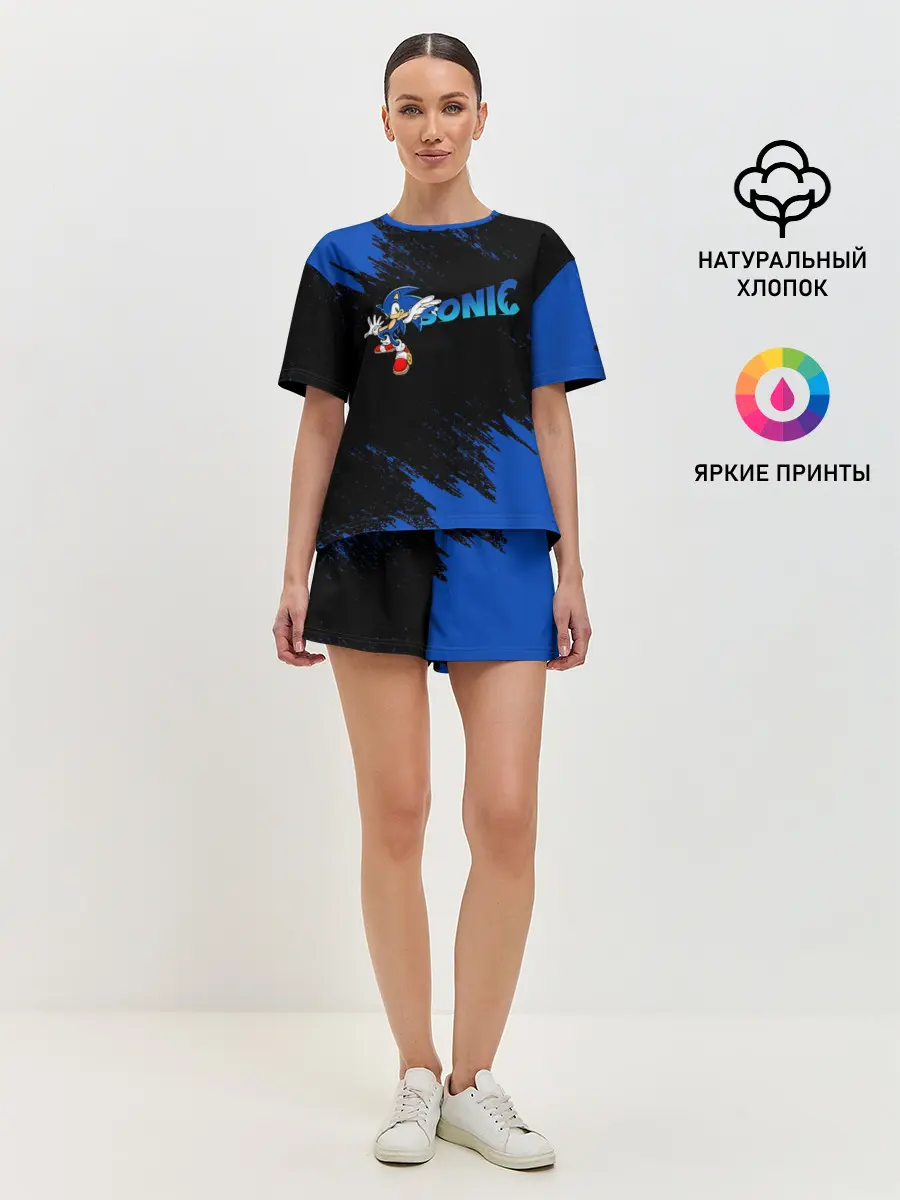 Женская пижама с шортами / SONIC