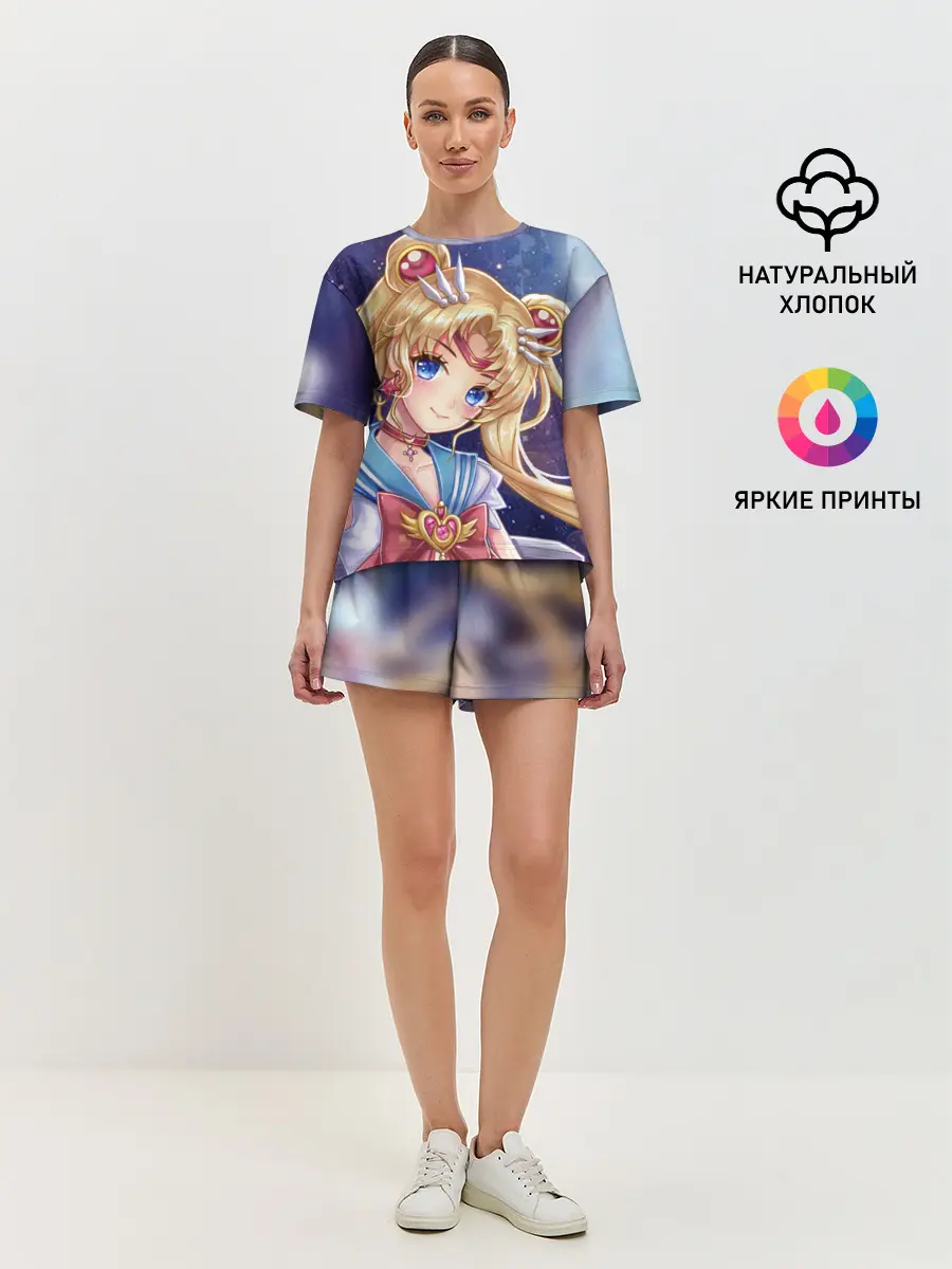 Женская пижама с шортами / SAILOR MOON