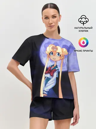 Женская пижама с шортами / СЕЙЛОР МУН