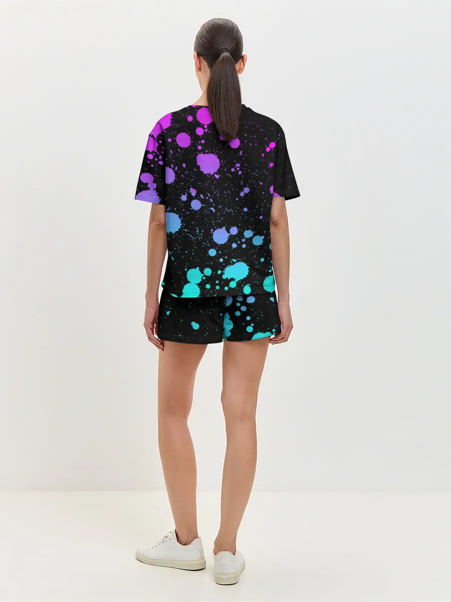 Женская пижама с шортами / Metallica