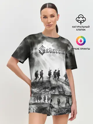 Женская пижама с шортами / Sabaton