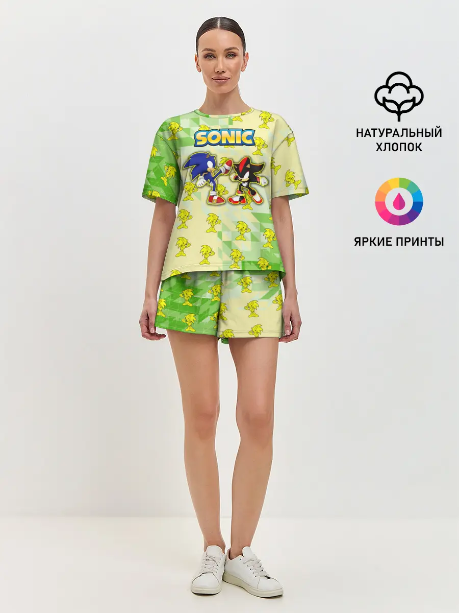 Женская пижама с шортами / sonik