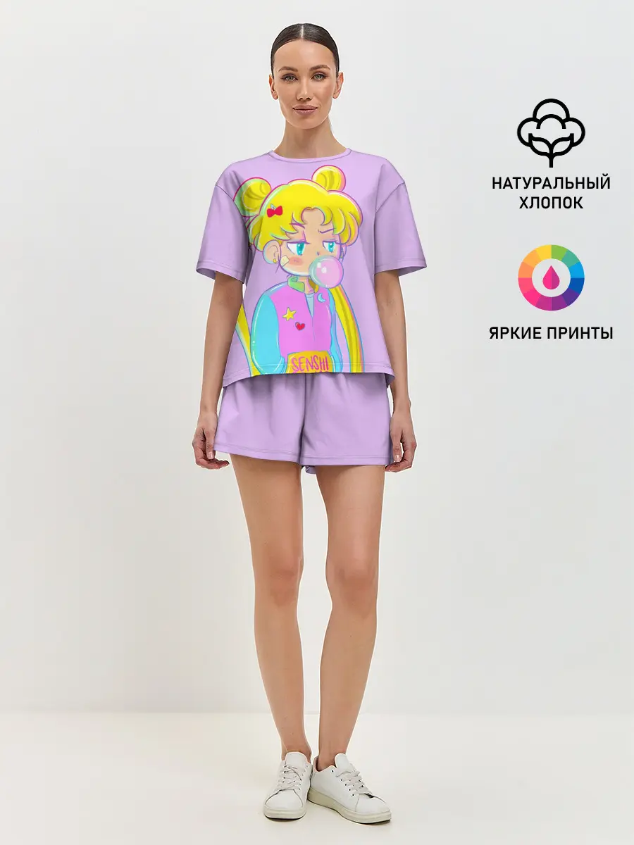 Женская пижама с шортами / SAILOR MOON