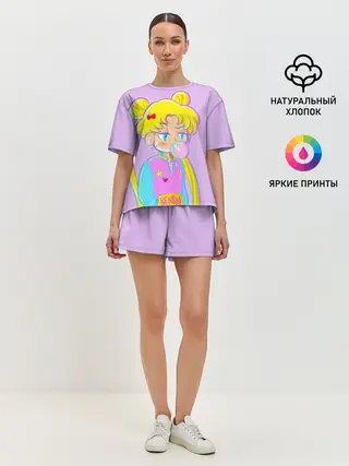 Женская пижама с шортами / SAILOR MOON