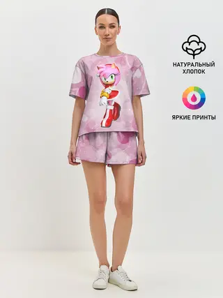 Женская пижама с шортами / Amy - Эми