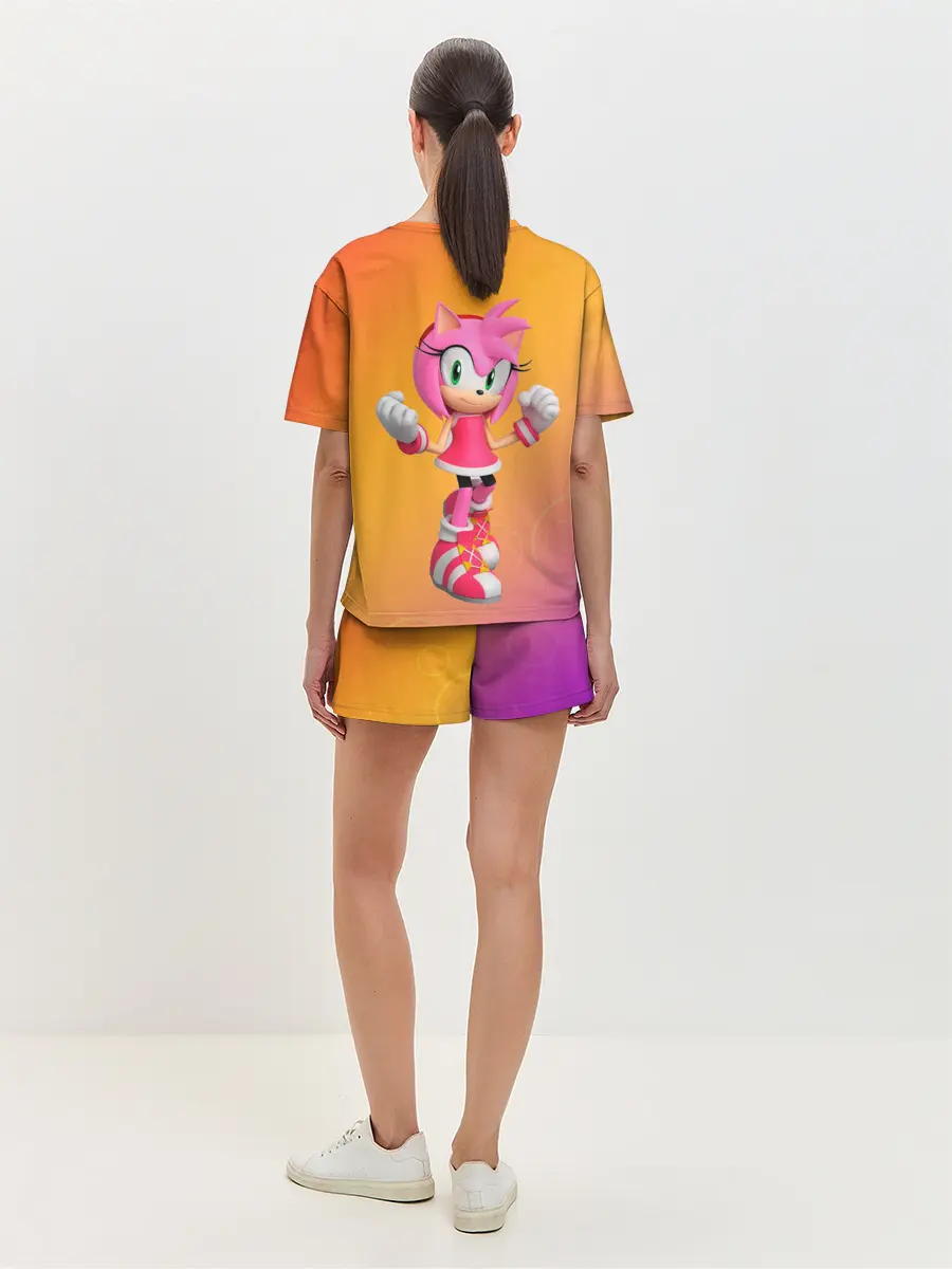 Женская пижама с шортами / Эми - Соник