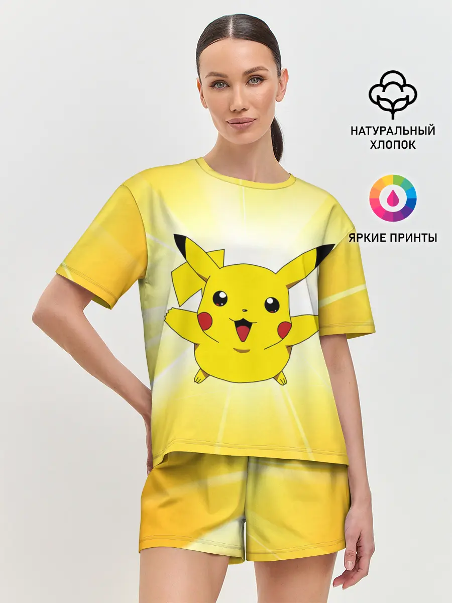 Женская пижама с шортами / Пика Пика