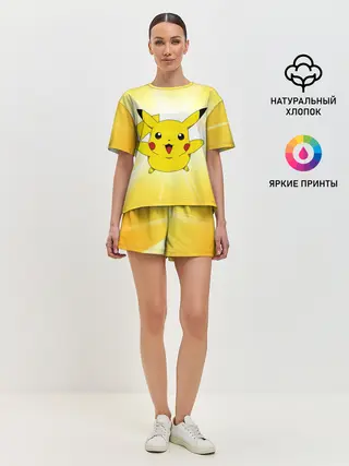 Женская пижама с шортами / Пика Пика