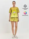 Женская пижама с шортами / Пикачу
