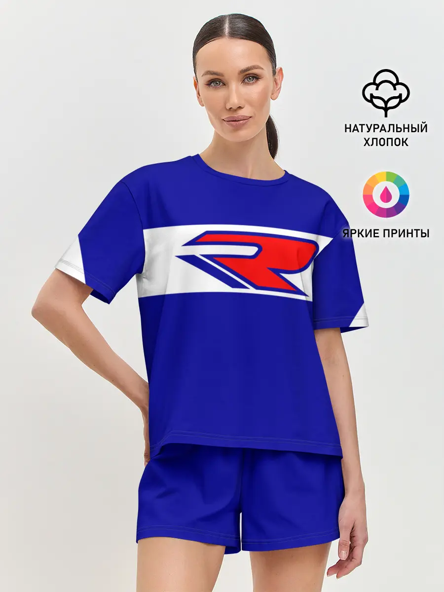 Женская пижама с шортами / SUZUKI MOTO SPROT | СУЗУКИ МОТО СПОРТ