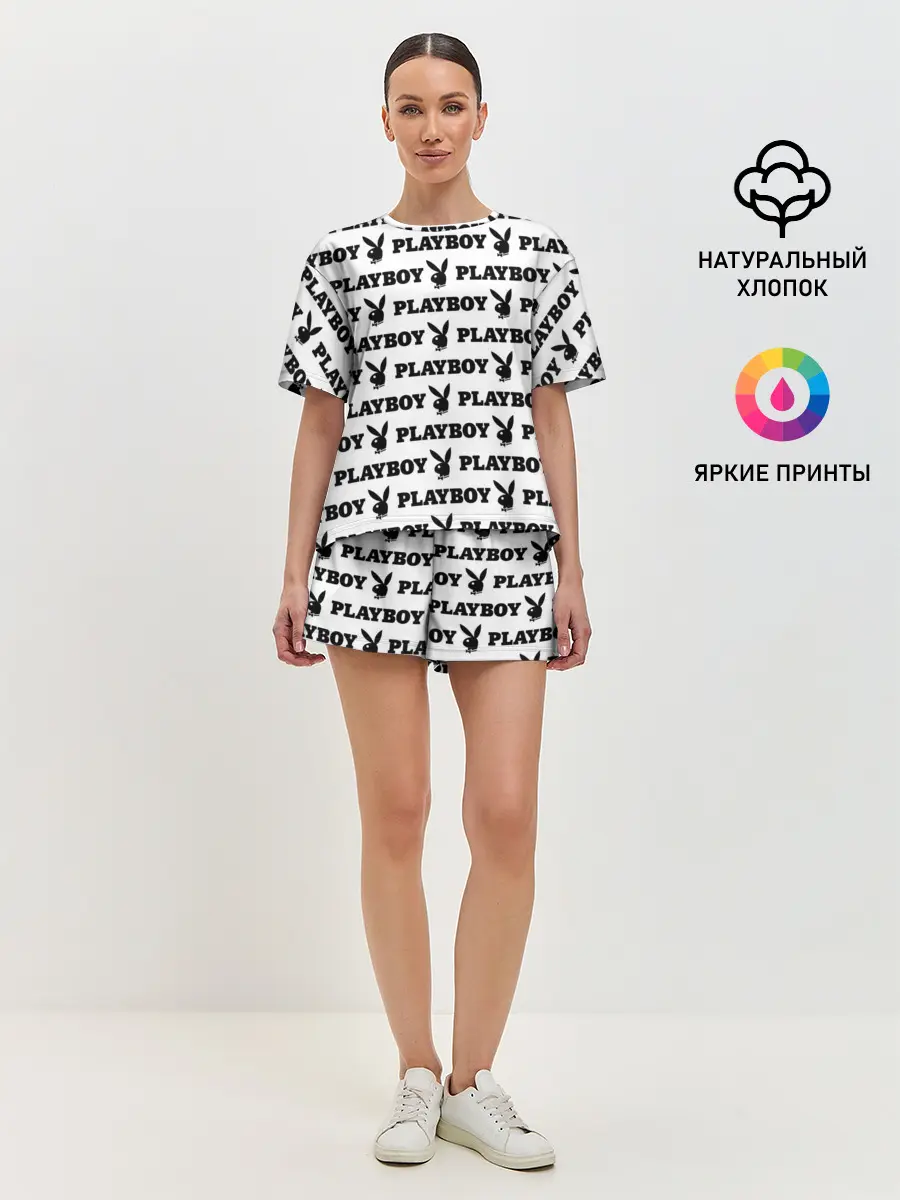 Женская пижама с шортами / PLAYBOY | ПЛЕЙБОЙ