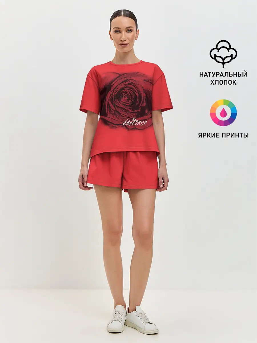 Женская пижама с шортами / Deftones