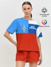 Женская пижама с шортами / Флаг МЧС России