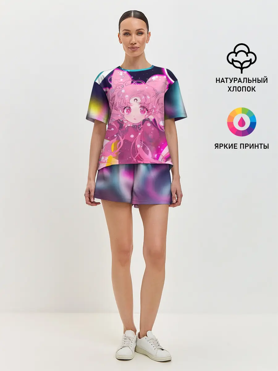 Женская пижама с шортами / ДОЧЬ ЛУНЫ