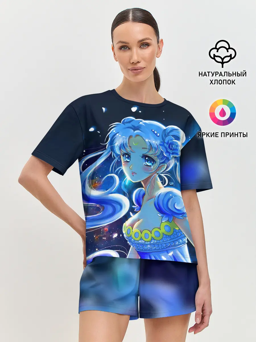 Женская пижама с шортами / СЕЙЛОР МУН