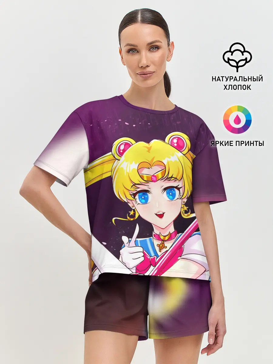 Женская пижама с шортами / Sailor Moon