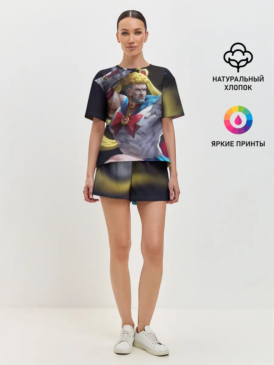 Женская пижама с шортами / Сейлор Панч