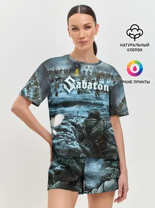 Женская пижама с шортами / Sabaton