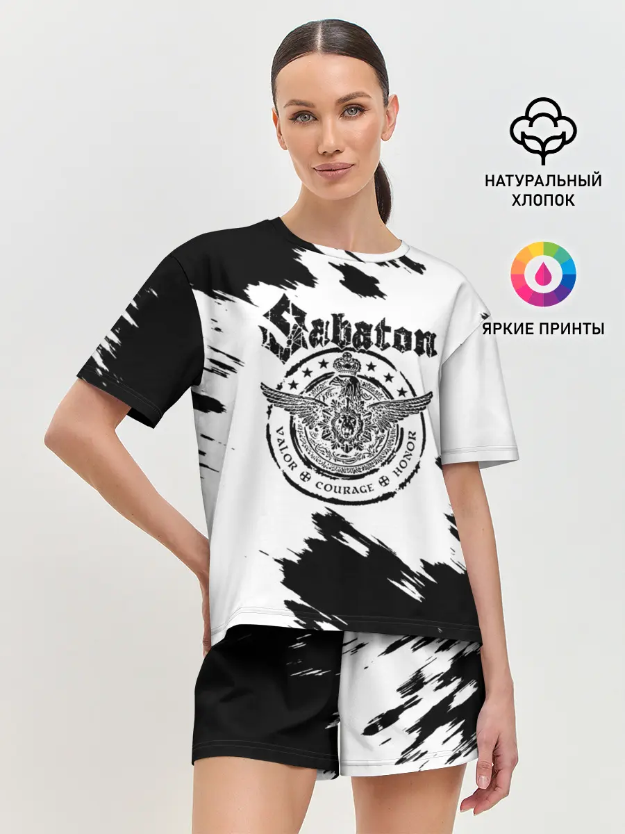 Женская пижама с шортами / Sabaton