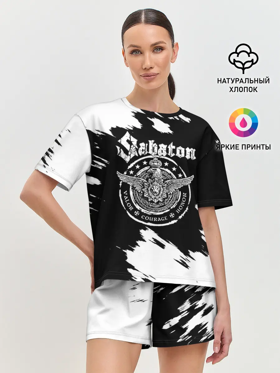 Женская пижама с шортами / Sabaton