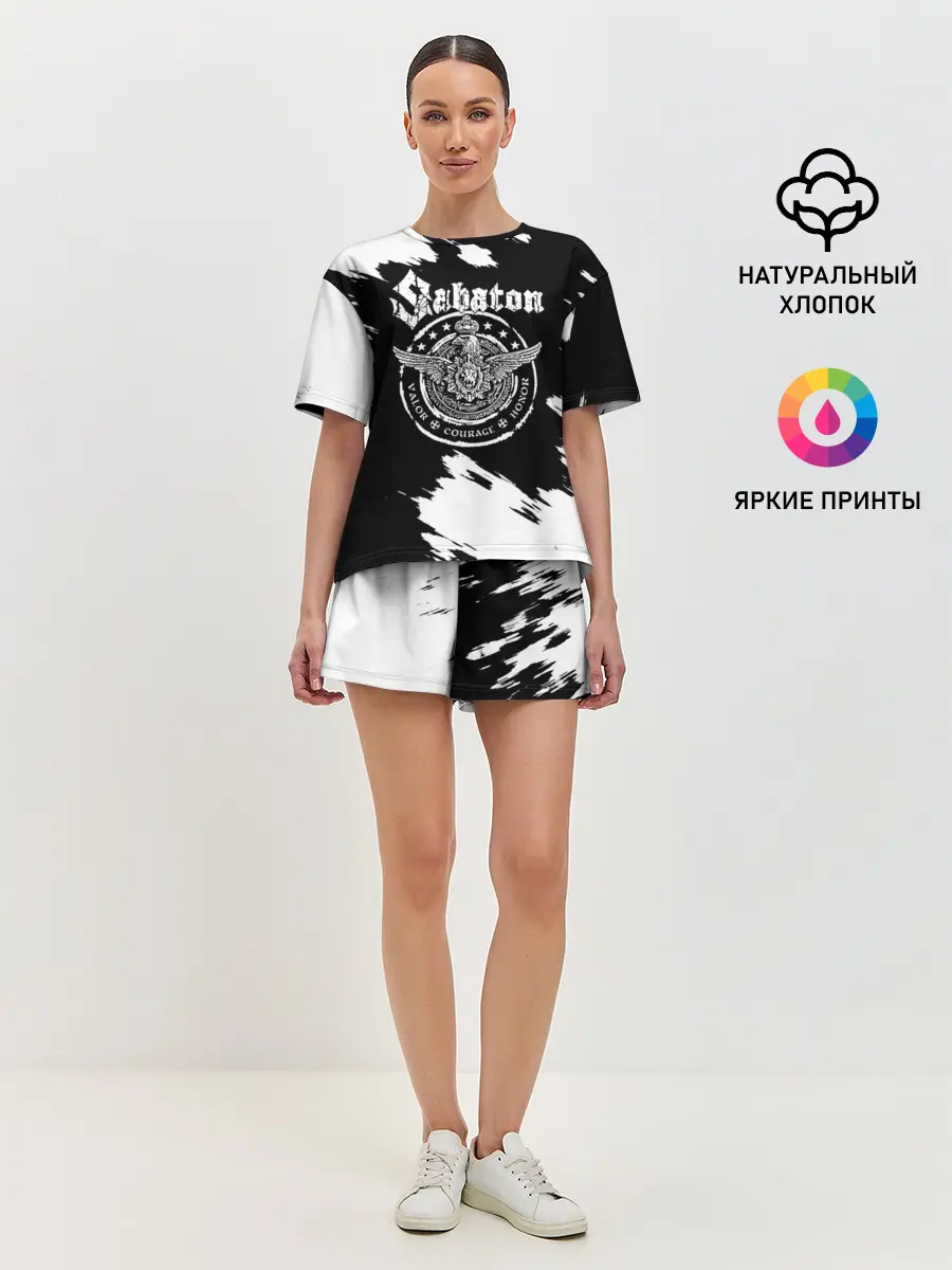 Женская пижама с шортами / Sabaton