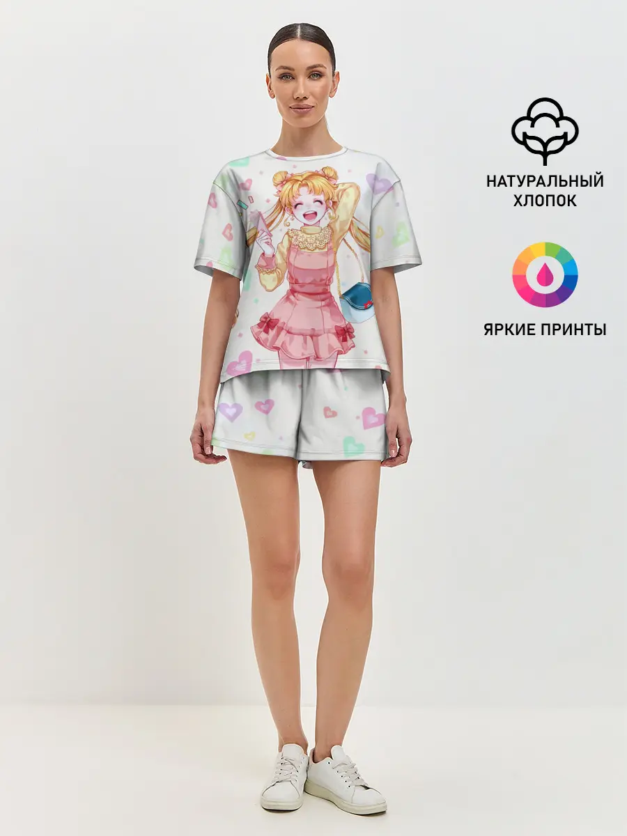 Женская пижама с шортами / SAILOR MOON