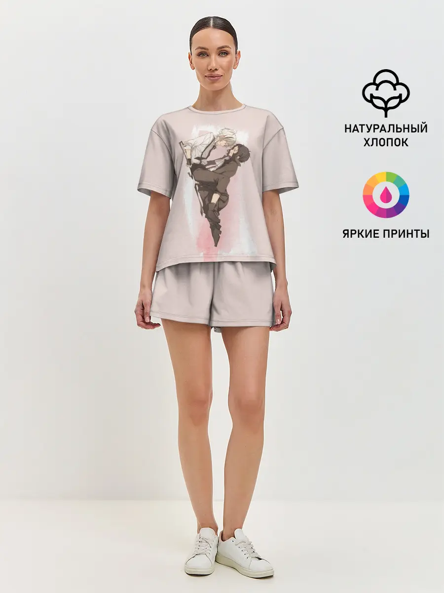 Женская пижама с шортами / Дазай и Чуя