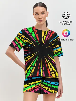 Женская пижама с шортами / MARSMELLO