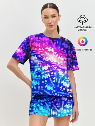 Женская пижама с шортами / MARSMELLO