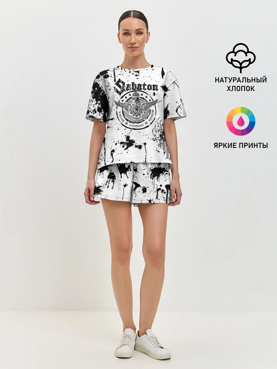 Женская пижама с шортами / Sabaton