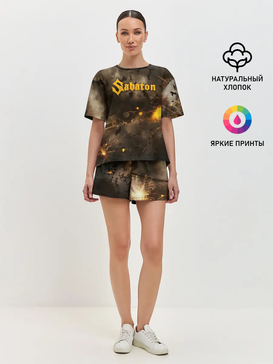 Женская пижама с шортами / Sabaton
