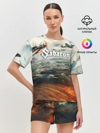 Женская пижама с шортами / Sabaton