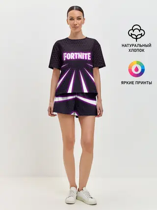 Женская пижама с шортами / Fortnite