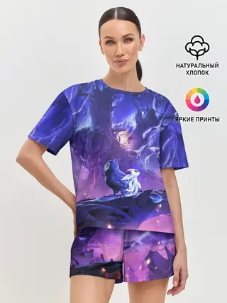 Женская пижама с шортами / Ori and the Will of the Wisps