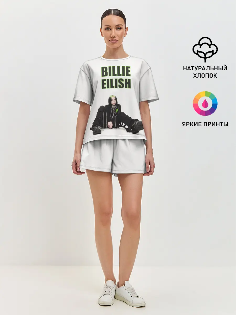 Женская пижама с шортами / Billie Eilish