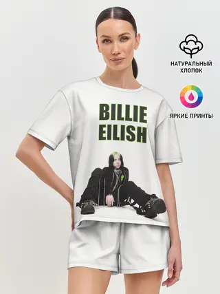 Женская пижама с шортами / Billie Eilish