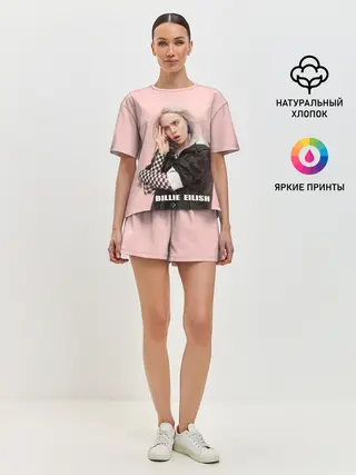 Женская пижама с шортами / Billie Eilish